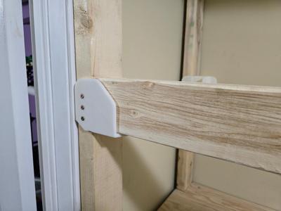 Modular Shelving Brackets for 2x4's