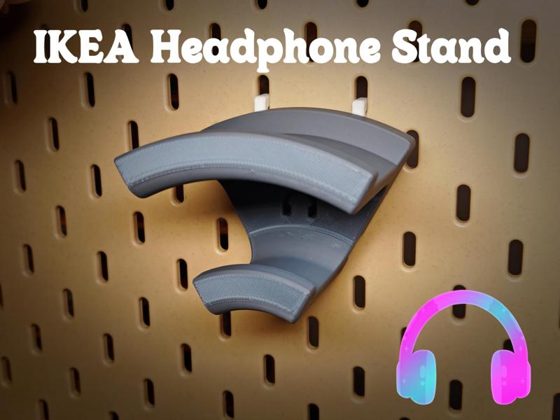 Skadis Pegboard Headphone Holder Hook for Square Hole Pegboard