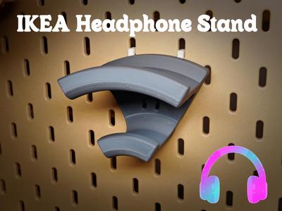 Skadis Pegboard Headphone Holder Hook for Square Hole Pegboard