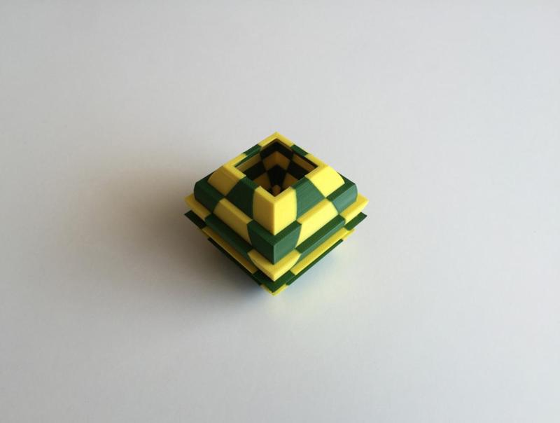 Cacti Vase (Dual Extrusion / 2 Color)