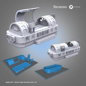 Book Of Boba Fett Bacta Tank Diorama