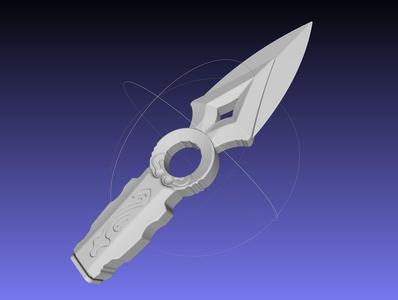 Valorant Jett Knife Printable Model