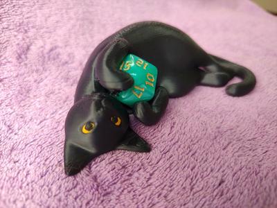 Dice Guardian Cat