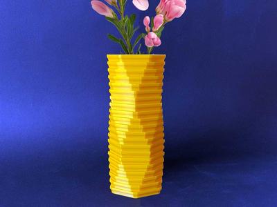 Geometric Flower Vase