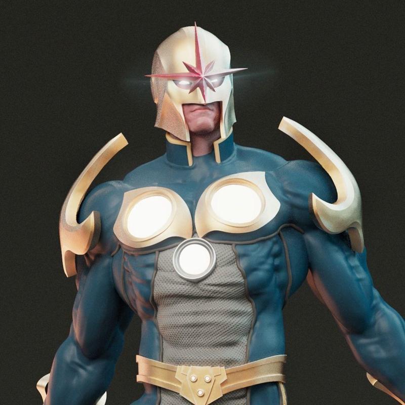Nova statue 3D print model