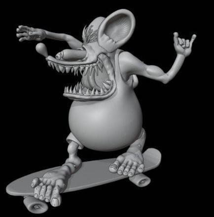 Rat Fink Skate board