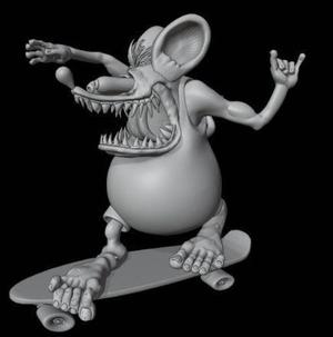 Rat Fink Skate board