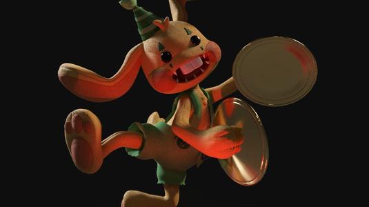 Bunzo Bunny fan made 3d print model