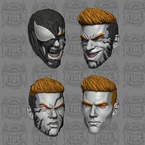 flash thompson heads