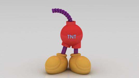TNT BOMB TOY 3D PRINTABLE MODEL