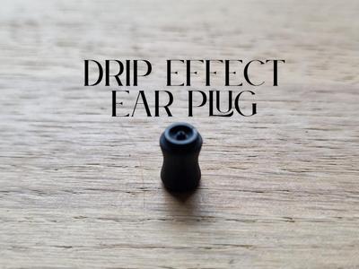 Drip effect ear plugs (6-10mm)