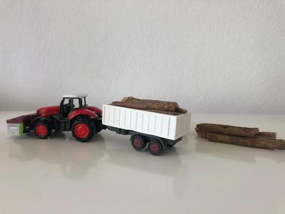 Tractor Trialer / Traktor Anhänger 1:64   