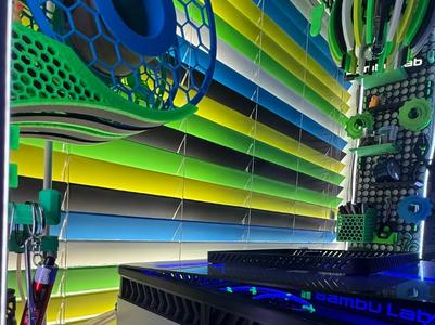 Snap-On UV Reactive Blinds – Print and Glow!
