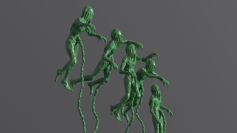 Gazers - Death Stranding collectable BT figurines
