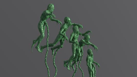 Gazers - Death Stranding collectable BT figurines