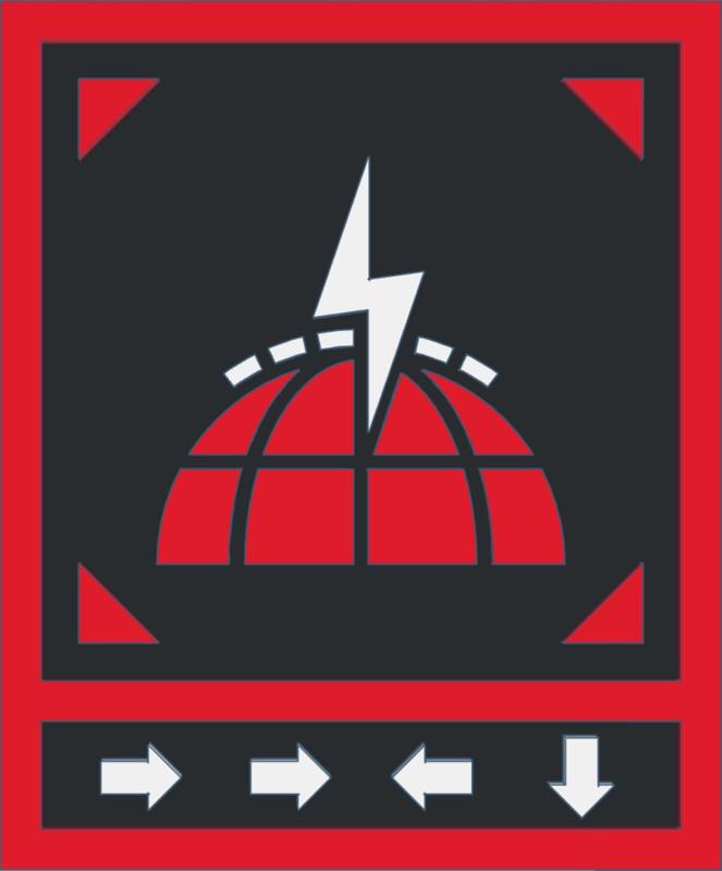 Helldivers 2 Stratagem Plaque (Orbital EMS Strike)