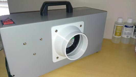 115 to100 Pipe Flange for Airbrush Booth