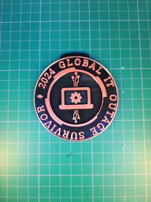 Global IT Outage 2024 Survivor Medal