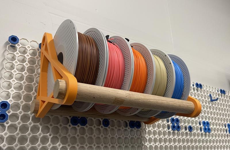 Filament Spool Rack for Multiboard