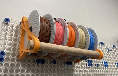 Filament Spool Rack for Multiboard