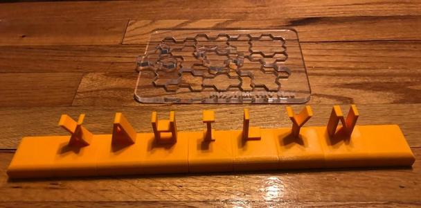 Snappables - Alphabet set for education, nameplates and other fun uses