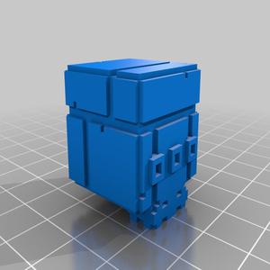 FEZ Skull Cube