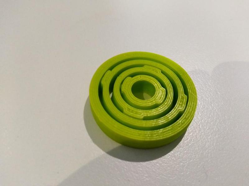 Faster spinning customisable gyro