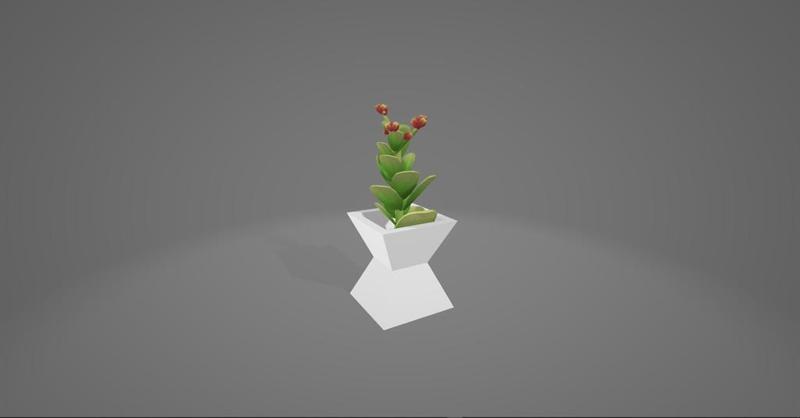 Dual Pyramid Vase