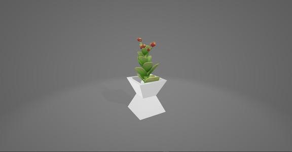 Dual Pyramid Vase