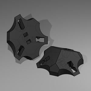 Prusa enclosure corner brackets