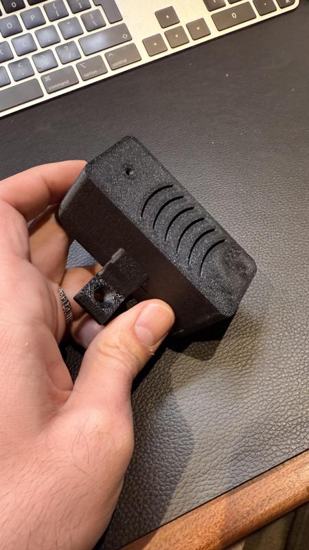 ESP32 Enclosure with INMP441 mounting for WLED setups