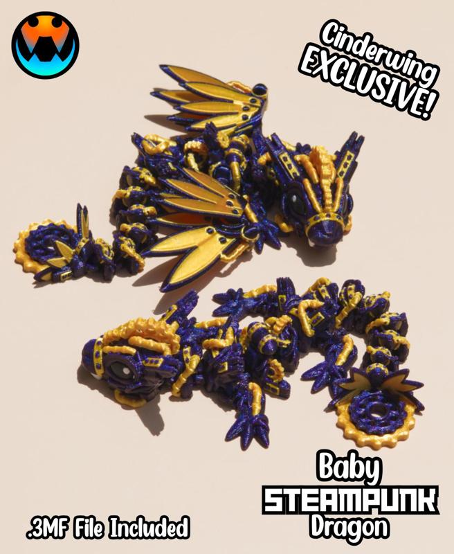 Baby Steampunk Dragon