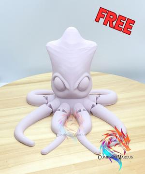Flexi Squid / no supports / 3mf included