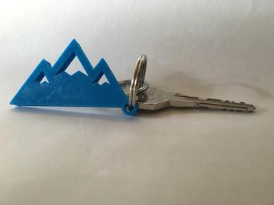 Mountain Keychain 
