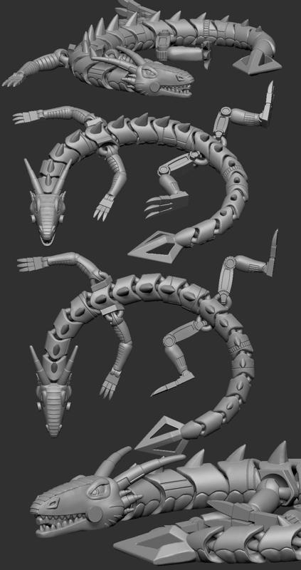 Flexi Dragon Bot