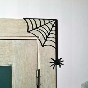 Spider cobweb door