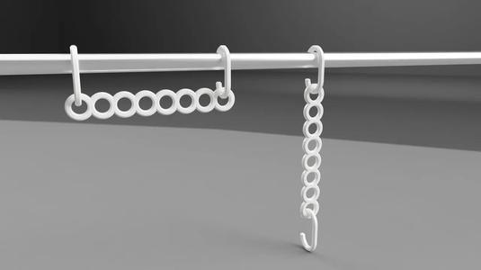Space saving foldable hanger holder   