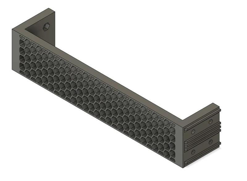 ESRack - Module - Vented Blank   