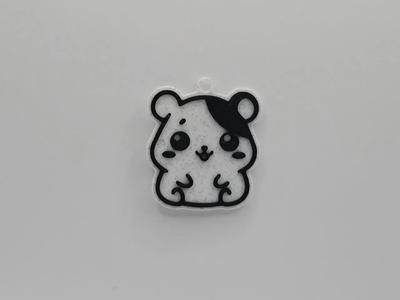 Cute Hamster Keychain   