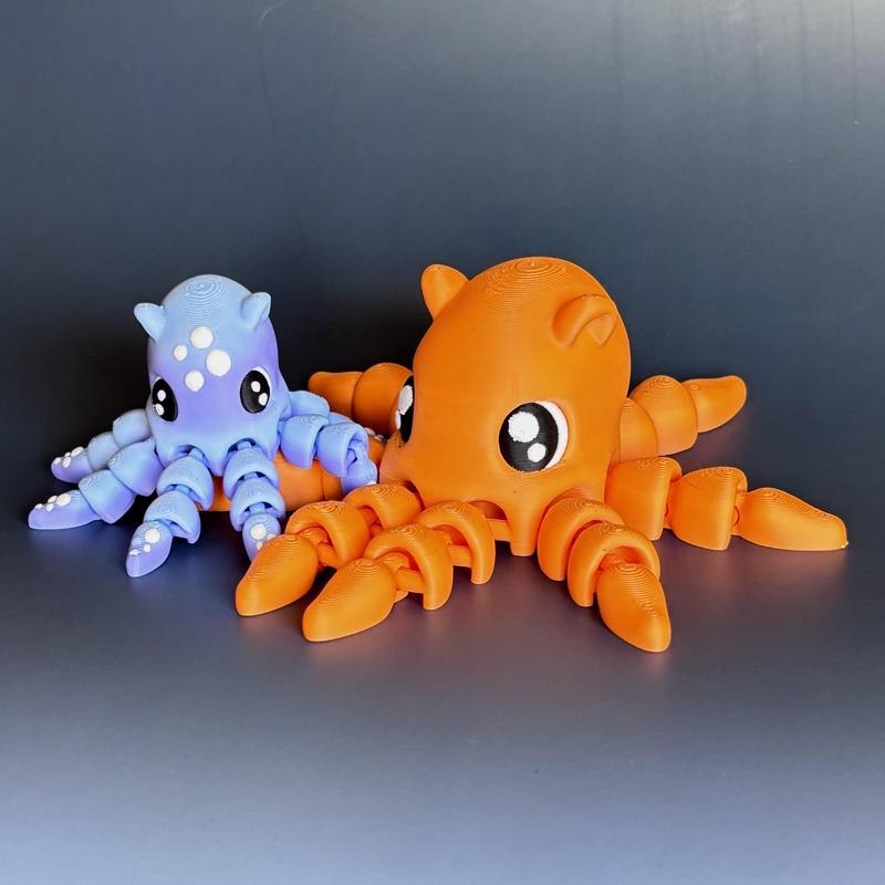 Articulated Dumbo Octopus Buddies! 🐙💕