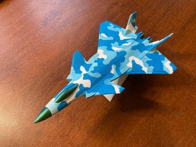 Chengdu J-20 Seperate Dual Color + Stand