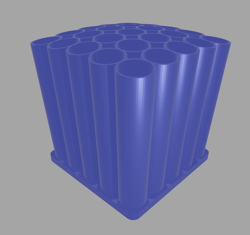 25 Tube Brush Holder