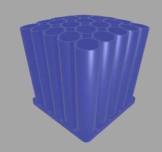 25 Tube Brush Holder
