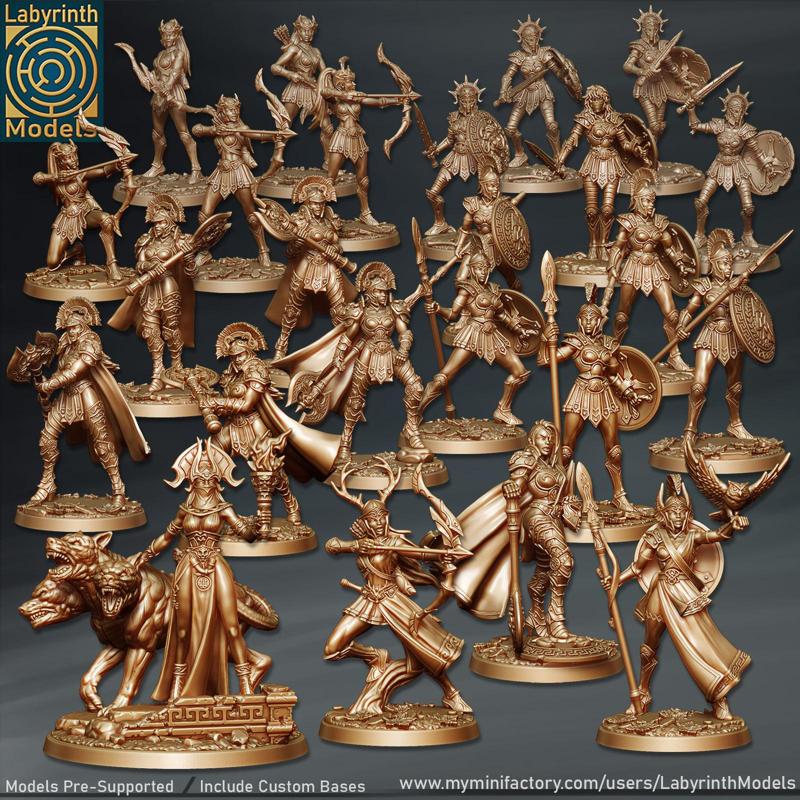 Amazons Collection Vol. 1 - 32mm scale