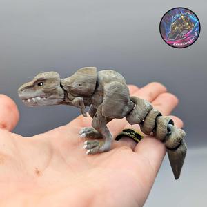 Baby Flexi T rex keychain