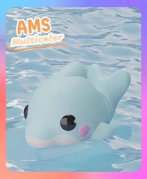 Flexi Dolphin Keychain (Multicolor)