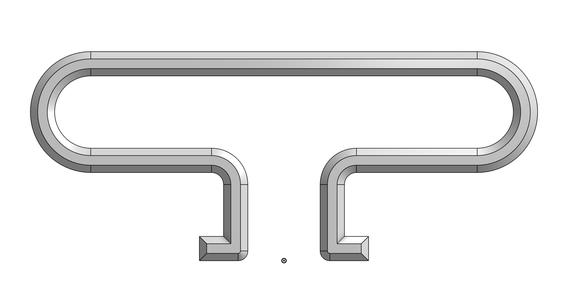 Cable Guide – Misumi 8 Series Aluminum Extrusion
