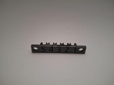 Remix - MMU PTFE tubing clip with numbers