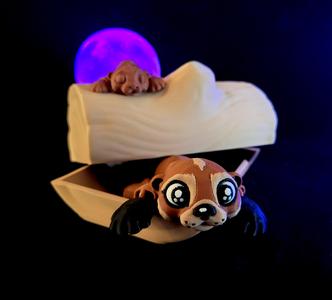 Otter flexi and tree log stash container *Commercial Version*