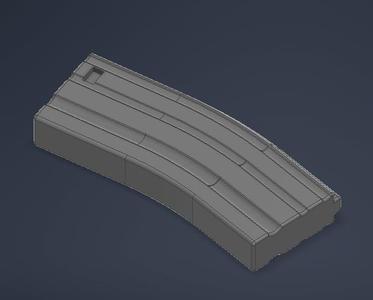 Blue Magazine - 5.56mm X 45mm